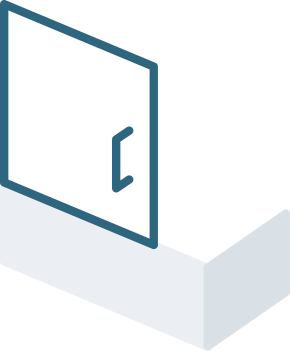 panel bañera - 1 abatible