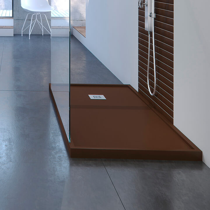 Platos de ducha - Plato con reborde